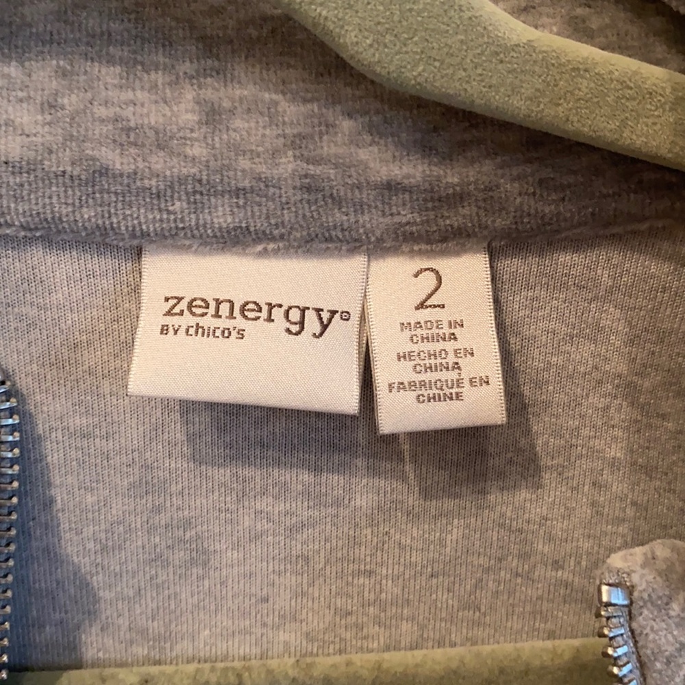 Chico’s velour tracksuit